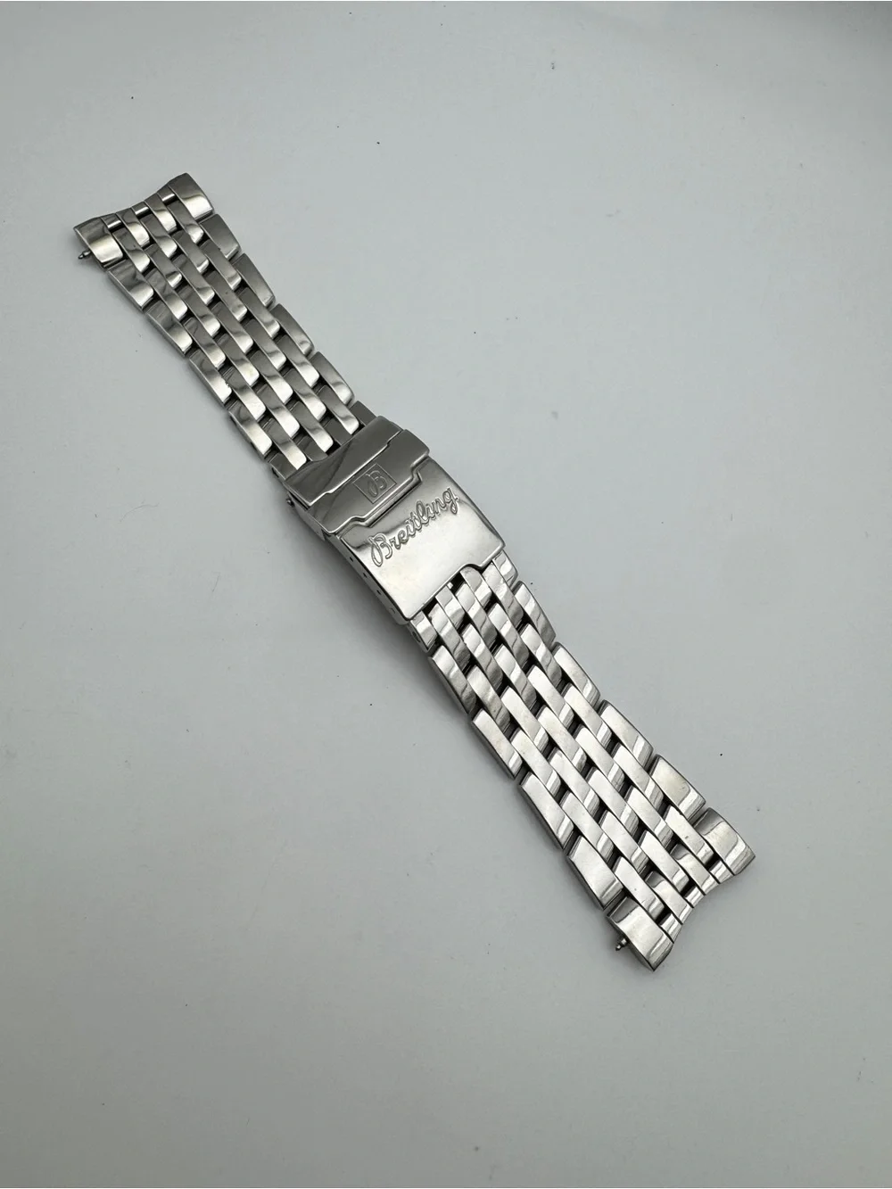 Breitling 24mm Stainless Steel Pilot Bracelet